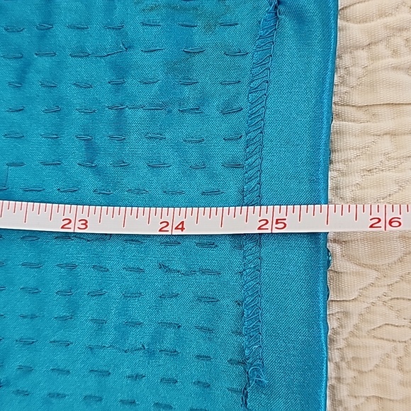 Adrianna Papell evening  turquoise Blue Sequin Mini Dress size  8 - Picture 13 of 16